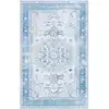 Image de Tapis polyester beige / blue 244 x 305 cm