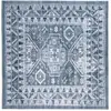 Image de Tapis polyester grey green / ivory 183 x 183 cm