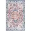 Image de Tapis polyester red / navy 122 x 183 cm