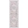 Image de Tapis polyester taupe / beige 76 x 244 cm