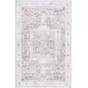 Image de Tapis polyester taupe / beige 122 x 183 cm