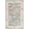 Image de Tapis polyester vert/beige 183 x 274 cm