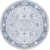 Image de Tapis polyester light grey / grey green 183 x 183 cm