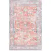 Image de Tapis polyester rust / aqua 183 x 274 cm
