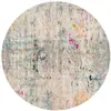 Image de Tapis grey / gold 122 x 122 cm