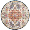 Image de Tapis ivoire/orange 122 x 122 cm