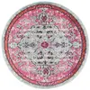 Image de Tapis fuchsia/sarcelle 122 x 122 cm
