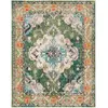 Image de Tapis forest green / light blue 235 x 305 cm