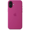 Image de Coque en silicone MagSafe Apple iPhone 16 Plus - Fuchsia