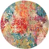 Image de Tapis ivoire/multicolore 183 x 183 cm