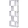Image de Bibliothèque avec 5 étagères blanc