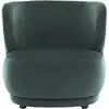 Image de Fauteuil en velours vert