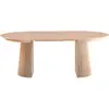 Image de Table à manger extensible en bois 4 à 8 personnes - 120/200 cm