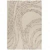 Image de Tapis de salon en laine marron 160x230 cm