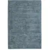 Image de Tapis moderne en soie bleu 120x170 cm