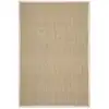 Image de Tapis herbe de mer natural / ivory 152 x 244 cm