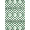 Image de Tapis laine bleu/neutre 122 x 183 cm