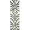 Image de Tapis laine gris 76 x 244 cm