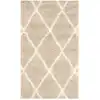 Image de Tapis beige 122 x 183 cm