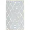 Image de Tapis laine bleu 152 x 244 cm