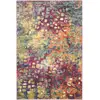 Image de Tapis rose/multicolore 155 x 231 cm