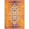 Image de Tapis orange/multicolore 122 x 170 cm