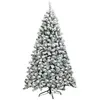 Image de Sapin de noël Enneigé Artificiel avec lumière LED H180cm