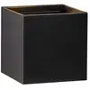 Image de Applique en métal noir 10 cm