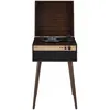Image de Platine vinyle avec bluetooth noyer