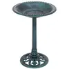 Image de Bain d'oiseaux avec plateau en bronze de diamètre 50cm