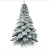 Image de Sapin de noël artificiel enneigé avec 657 branches vertes 180cm