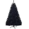 Image de Sapin de noël artificiel 1036 branches halloween noir 180cm