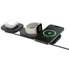 Image de Belkin Station de recharge de voyage sans fil magnétique 3-en-1 avec Qi2 15 W - Noir