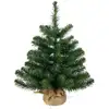 Image de Sapin de noël artificiel vert plastique h60xl51xl51cm