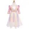 Image de Déguisement enfant robe de princesse licorne rose 3 4 ans