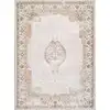 Image de Tapis vintage lavable en machine multicolore/marron 160x213