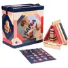 Image de Baril 120 - Nature, Rouge, Rose, Bleu Foncé