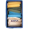 Image de Baril 120 - Nature, Bleu Clair, Jaune, Vert