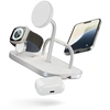 Image de Zens 4-en-1 Chargeur Sans Fil | Compatible avec Qi2 & MagSafe - Blanc