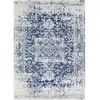 Image de Tapis vintage oriental bleu/blanc 160x220