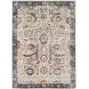 Image de Tapis vintage oriental multicolore/bleu 120x170