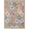Image de Tapis vintage oriental multicolore/orange 200x275