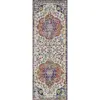 Image de Tapis de couloir vintage oriental multicolore/rose 80x230