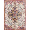 Image de Tapis vintage oriental orange/multicolore 160x220