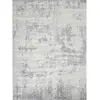 Image de Tapis abstrait moderne gris/ivoire 200x290