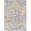 Image de Tapis vintage oriental multicolore/gris 200x275