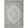 Image de Tapis vintage oriental gris/blanc 200x275