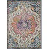 Image de Tapis vintage oriental multicolore/rose 200x275