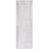 Image de Tapis ivoire/argent 76 x 183 cm