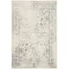 Image de Tapis ivoire/argent 183 x 274 cm